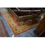 An antiqued Arak carpet