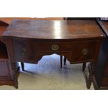 George IV mahogany bowfront sideboard