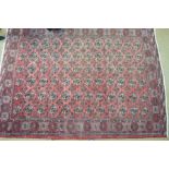 An old Turkoman design Afghan carpet