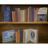 Twenty-three assorted vintage travel books 1920s - 1950s relating to France