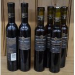 Four 25cl bottles of Jackson-Triggs Vidal Icewine 2005/2006 (4)