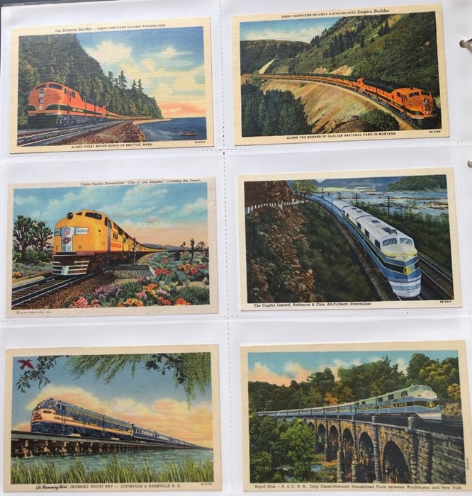 USA Linen Postcards 1931-55 - approximately 400 - Expositions, World's Fairs and Transport - Image 3 of 8