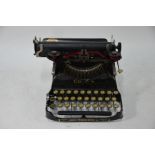 An early 20th century US Corona Typewriter Company no. 3 portable typewrite