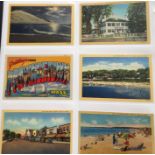 USA linen Postcards 1931-55 - New York