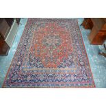 Large old Persian Saruk carpet