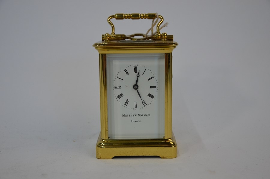 A good quality brass carriage clock - Image 7 of 10