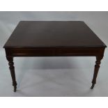 A mahogany centre/library table