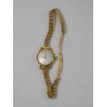Lady's 9ct gold Tissot wristwatch