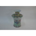 A 20th century Chinese famille rose vase, 30 cm high