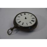 A George III silver pair-case pocket watch