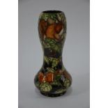 A contemporary Moorcroft Squirrel pattern vas