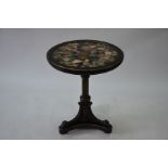 Italian specimen marble top centre table