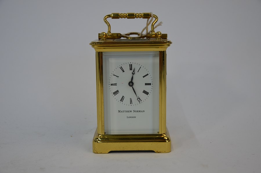 A good quality brass carriage clock - Image 2 of 10