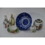 A small collection of 19th and 20th century Asian ceramics