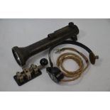 A WW2 Shimwell Alexander & Co, London, Morse Code signalling torch etc,