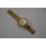 Lady's 9ct gold Omega wristwatch
