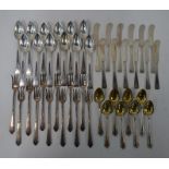 A quantity of US Sterling flatware and cutlery