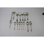 A quantity of silver flatware