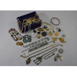Collection of vintage and later jewellery