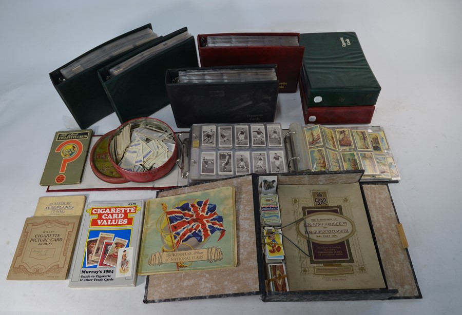 A large quantity of cigarette cards - in excess of 1,500