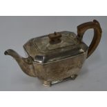 Scottish silver teapot