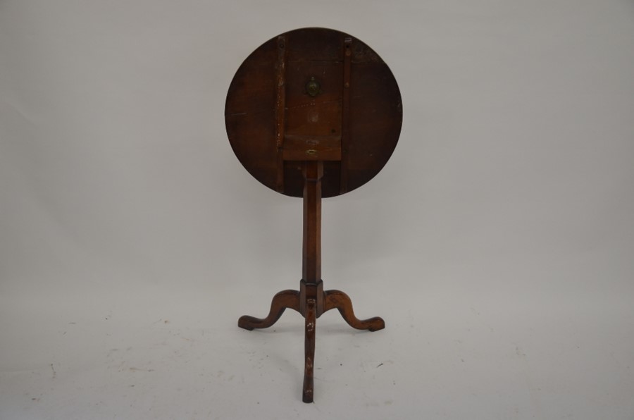 A Victorian fruit-wood occasional table - Image 6 of 6