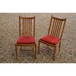 A pair of Ercol classic dining chairs