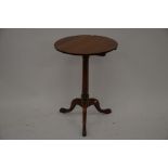 A Victorian fruit-wood occasional table