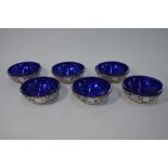 Six Chinese Wing Nam silver bowls