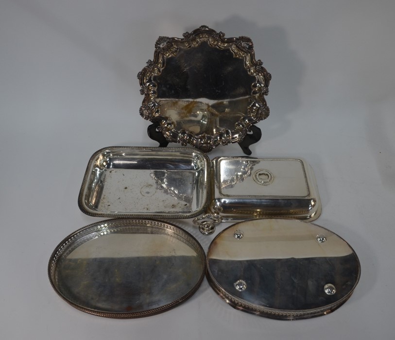 Mixed box of Victorian and later plated items - Image 3 of 4