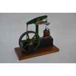 A well engineered 1 inch scale model beam engine