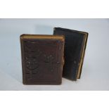 Two 19th century photograph albums