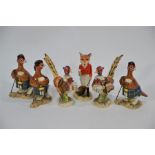 Six John Beswick figures