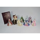 A set of six Wedgwood 'Wives of Henry VIII' figures