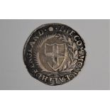 A 1651 Commonwealth silver shilling