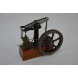 A good scale model beam engine, 15.5 cm h