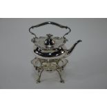 Scottish silver kettle on stand, Glasgow 1912