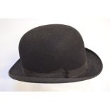 A vintage bowler hat