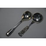 Georg Jensen spoon and Norwegian spoon