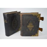 Two Victorian Family Bibles