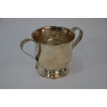 George II silver porringer London 1731