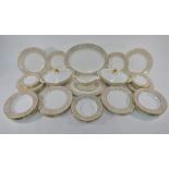 An extensive Royal Doulton 'Sovereign' pattern dinner service,