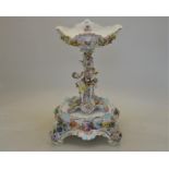 A Pottschapel (Dresden) Carl Thieme porcelain plinth