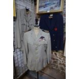 A Fleet Air Arm tropical tunic and other items