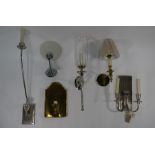 An assortment of good quality Limehouse Lamp Company wall lights (6)