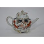 An unusual Chinese 18th century famille rose teapot, Yongzheng period (1723-35)