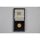 An Edwardian 1913 gold sovereign