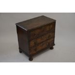 A 17th century oak coffer bach