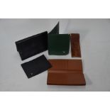 Five vintage designer wallets