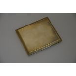 An Asprey silver gilt cigarette case